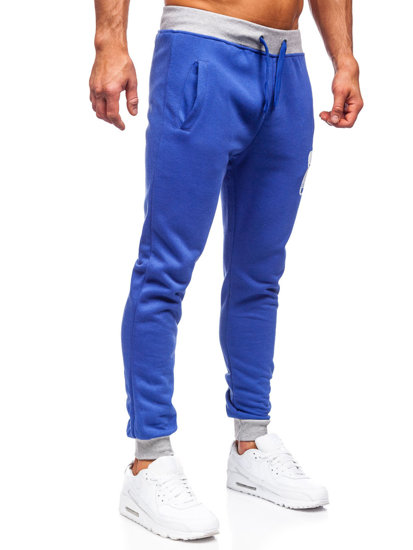 Men's Sweatpants Blue Bolf K10001