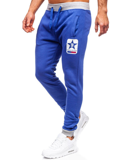 Men's Sweatpants Blue Bolf K10001