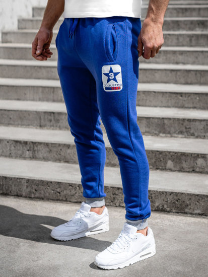 Men's Sweatpants Blue Bolf K10001