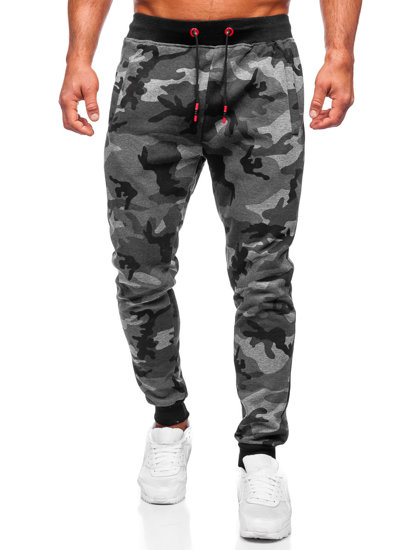 Men's Sweatpants Camo-Graphite Bolf KZ15