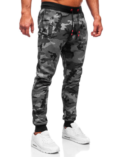 Men's Sweatpants Camo-Graphite Bolf KZ15