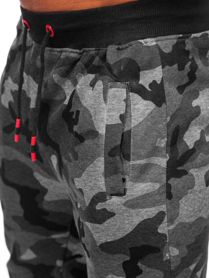 Men's Sweatpants Camo-Graphite Bolf KZ15