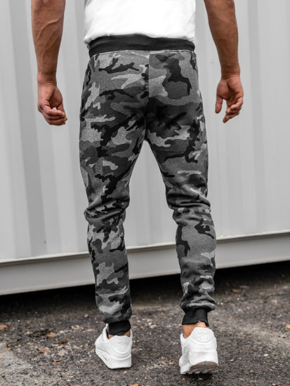 Men's Sweatpants Camo-Graphite Bolf KZ15A