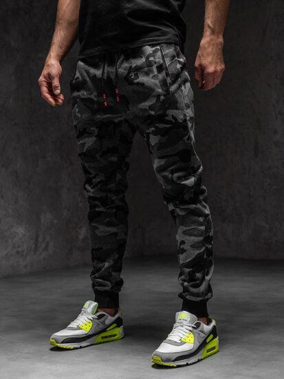 Men's Sweatpants Camo-Graphite Bolf KZ15A1