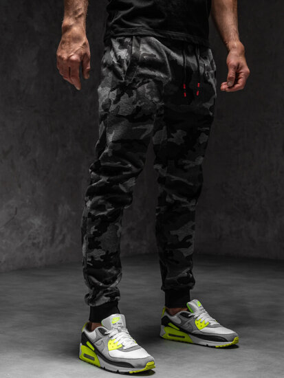 Men's Sweatpants Camo-Graphite Bolf KZ15A1