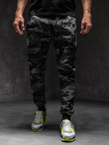 Men's Sweatpants Camo-Graphite Bolf KZ15A1