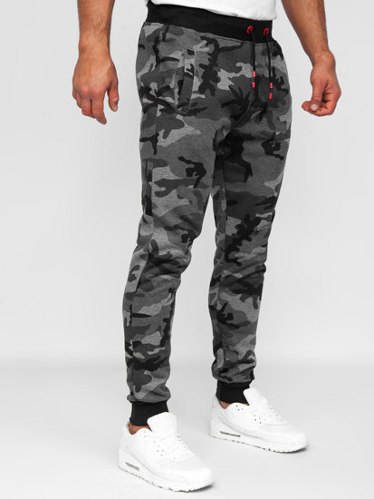 Men's Sweatpants Camo-Graphite Bolf KZ15B