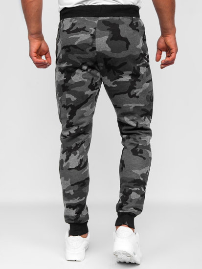 Men's Sweatpants Camo-Graphite Bolf KZ15B