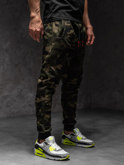 Men's Sweatpants Camo-Khaki Bolf KZ15A1