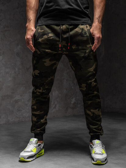 Men's Sweatpants Camo-Khaki Bolf KZ15A1