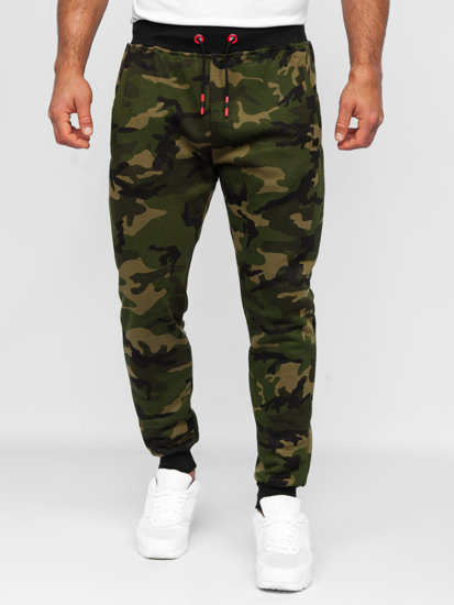 Men's Sweatpants Camo-Khaki Bolf KZ15B