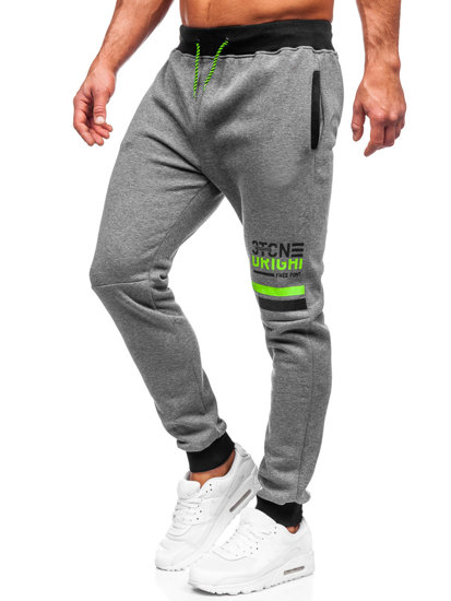 Men's Sweatpants Graphite Bolf AM108