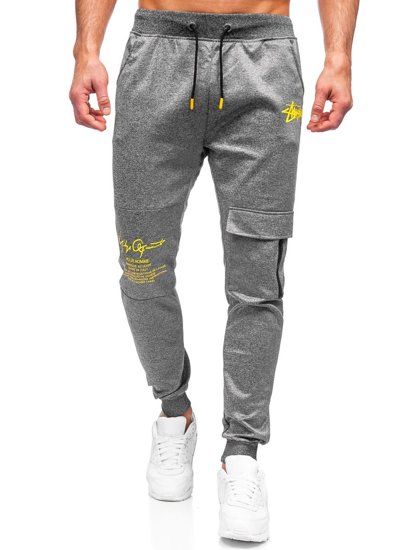 Men's Sweatpants Graphite Bolf K10286