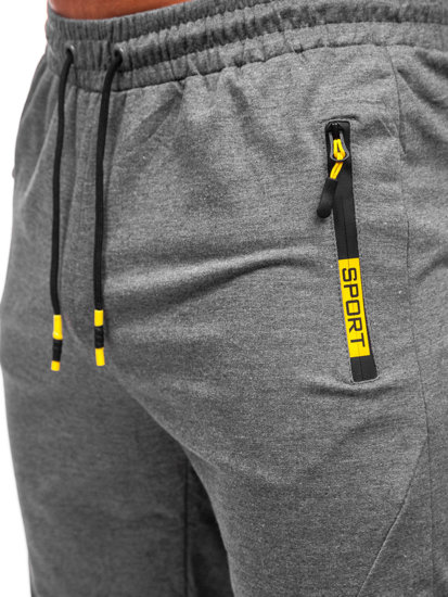 Men's Sweatpants Graphite Bolf K10350