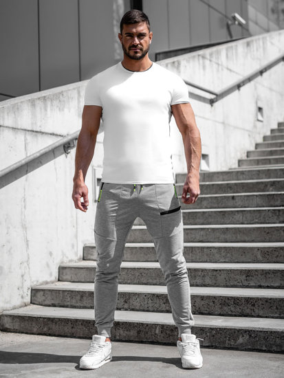 Men's Sweatpants Grey Bolf K10353