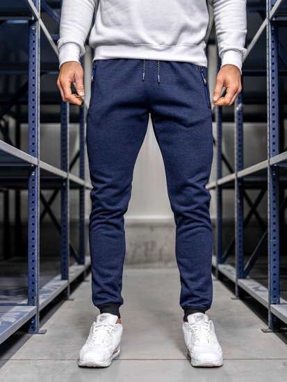 Men's Sweatpants Navy Blue Bolf AM72