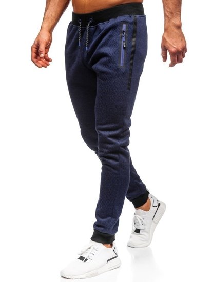 Men's Sweatpants Navy Blue Bolf AM72