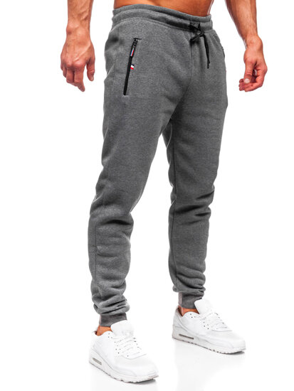 Men's Sweatpants Oversize Grey Bolf JX6215