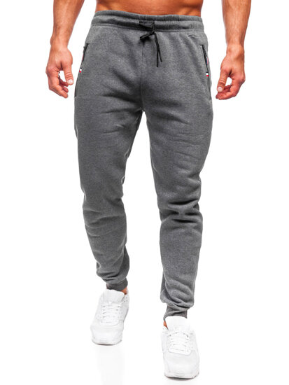 Men's Sweatpants Oversize Grey Bolf JX6215