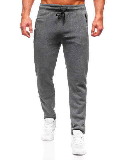 Men's Sweatpants Oversize Grey Bolf JX6216