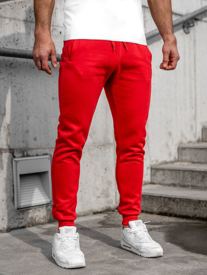 Men's Sweatpants Red Bolf CK01