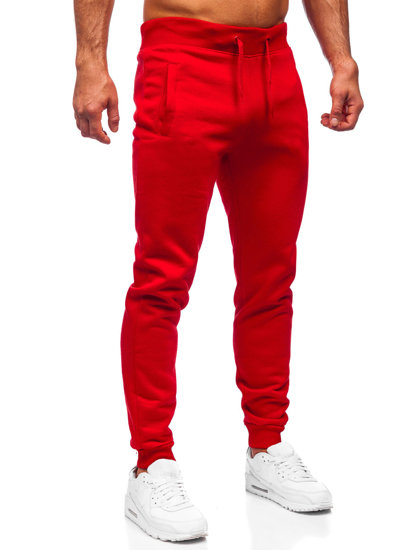 Men's Sweatpants Red Bolf XW01-A