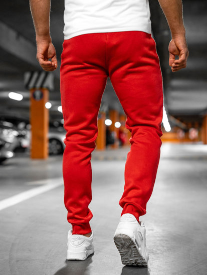 Men's Sweatpants Red Bolf XW01-A