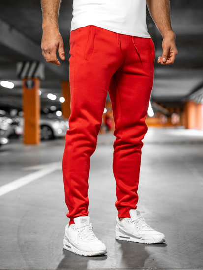 Men's Sweatpants Red Bolf XW01-A