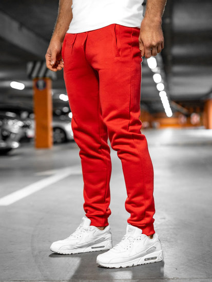 Men's Sweatpants Red Bolf XW01-A