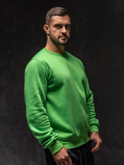 Men's Sweatshirt Light Green Bolf 2001A1