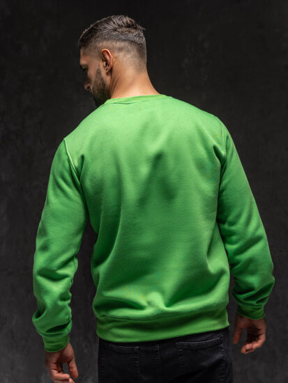 Men's Sweatshirt Light Green Bolf 2001A1