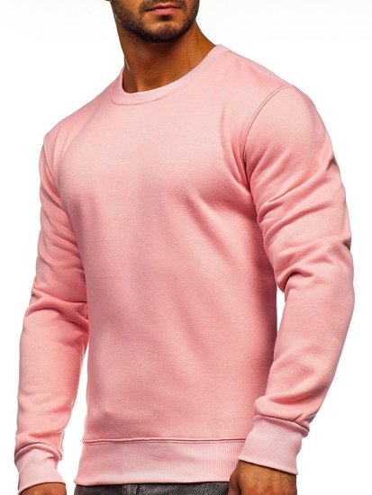 Men's Sweatshirt Light Pink Bolf 2001