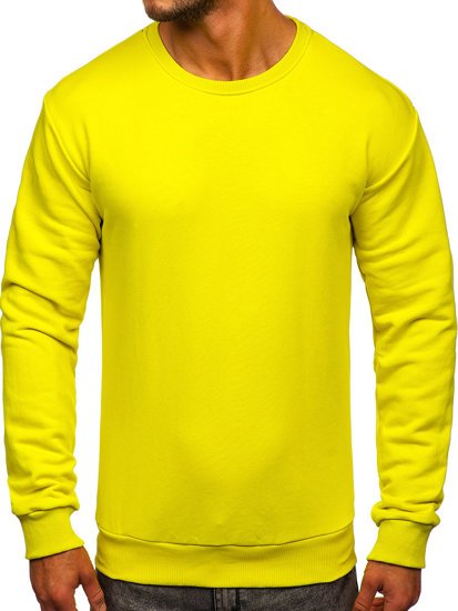 Men's Sweatshirt Light Yellow Bolf 171715