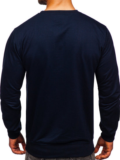 Men's Sweatshirt Navy Blue Bolf B10001