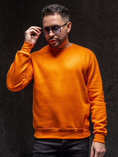 Men's Sweatshirt Orange Bolf 2001A1