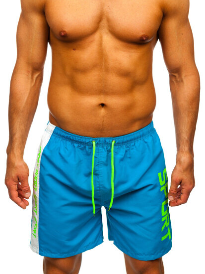 Men’s Swimming Trunks Blue Bolf HN109