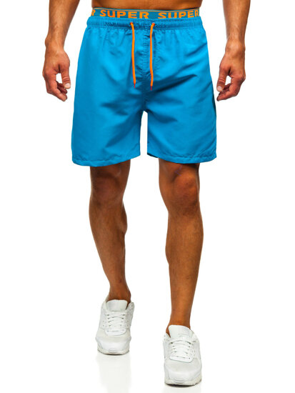 Men’s Swimming Trunks Blue Bolf HN122