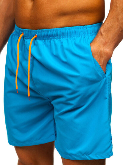 Men’s Swimming Trunks Blue Bolf HN123