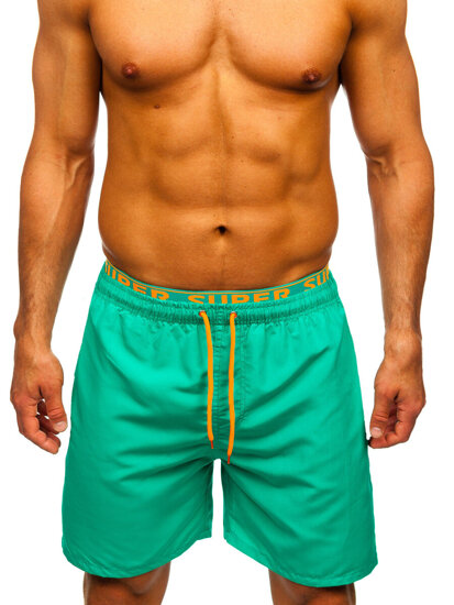 Men’s Swimming Trunks Dark Green Bolf HN122