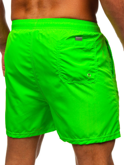 Men's Swimming Trunks Green-Neon Bolf XL019