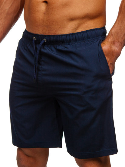 Men's Swimming Trunks Navy Blue Bolf HH037A