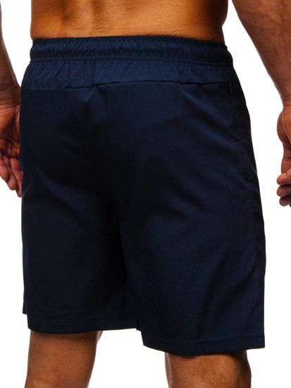 Men's Swimming Trunks Navy Blue Bolf HH037A