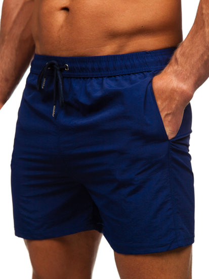 Men's Swimming Trunks Navy Blue Bolf XL018