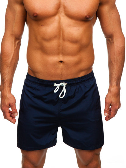 Men's Swimming Trunks Navy Blue Bolf XL019