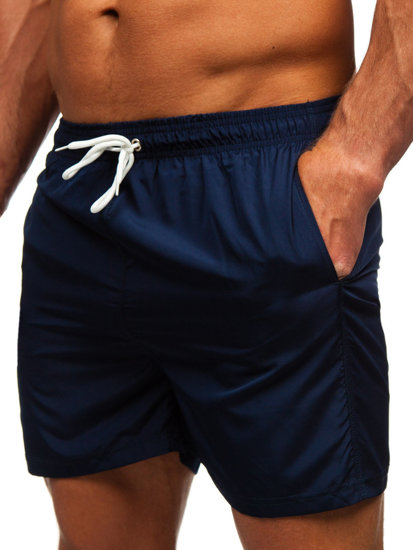 Men's Swimming Trunks Navy Blue Bolf XL019