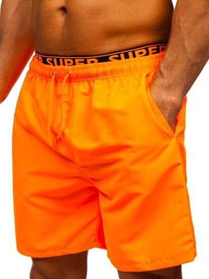 Men’s Swimming Trunks Orange Bolf HN122