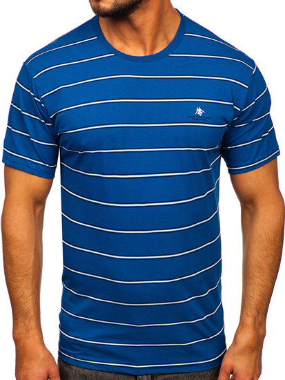 Men's T-shirt Blue Bolf 14952