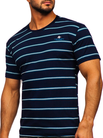 Men's T-shirt Navy Blue Bolf 14952