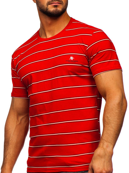 Men's T-shirt Red Bolf 14952