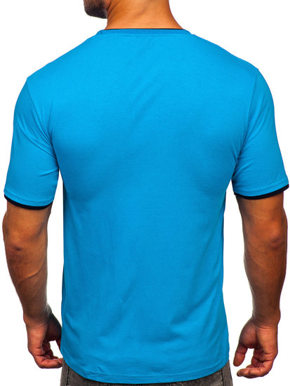 Men's T-shirt Turquoise Bolf 14316